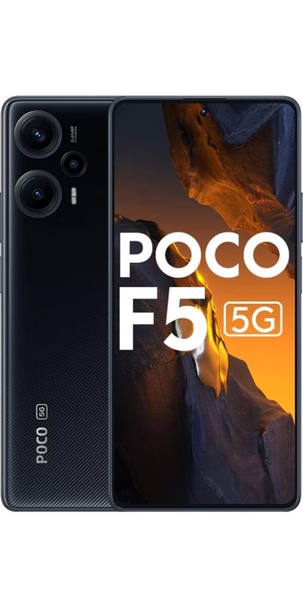 POCO F5 5G (Carbon Black, 256 GB) (8 GB RAM)