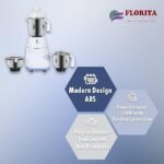 Florita Alps Heavy Duty Mixer Grinder 750 watt,3 Jars - Image 3