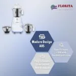 Florita Alps Heavy Duty Mixer Grinder 750 watt,3 Jars - Image 3