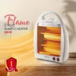Baltra Flame BTH-125 Quartz Room Heater – 400/800W Dual Mode with Safety Tip-Over Switch - Image 2