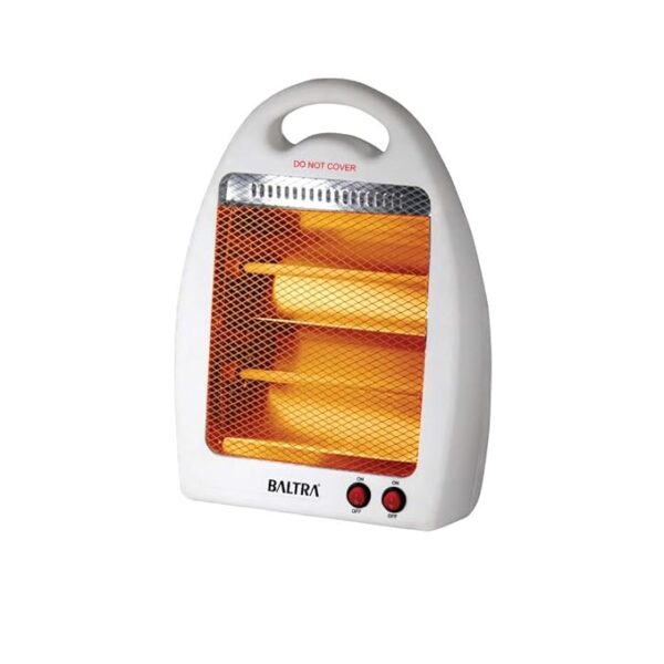 Baltra Flame BTH-125 Quartz Room Heater – 400/800W Dual Mode with Safety Tip-Over Switch