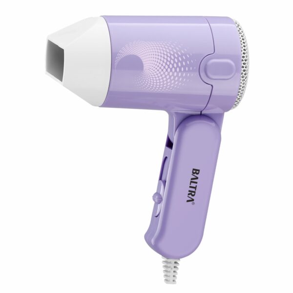 Baltra Travo BPC-847 500 W Hair Dryer – Foldable Handle, 2-Speed, Overheat Protection