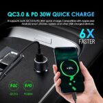 Oraimo Bullet 48W Car Charger | Dual Output Car Adapter | Type-C PD 30W + QC 3.0 Fast Charging | Model OCC-73D - Image 3