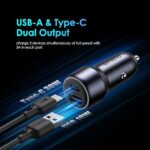 Oraimo Bullet 48W Car Charger | Dual Output Car Adapter | Type-C PD 30W + QC 3.0 Fast Charging | Model OCC-73D - Image 5