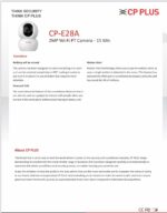 CP Plus Ezykam+ E28A Smart Wi-Fi Home Security Camera with Motion Detection & Two-Way Audio - Image 5