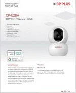 CP Plus Ezykam+ E28A Smart Wi-Fi Home Security Camera with Motion Detection & Two-Way Audio - Image 2