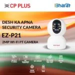 CP Plus EzyLite EZ-P21 Smart Wi-Fi Home Security Camera with Night Vision & Motion Detection - Image 2