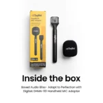 Digitek Handheld MIC Interview Adapter (DHMA-101)| Compatible with Digitek DWM-101, Wireless GO Transmitters | Includes Foam Windshield for Noise Reduction - Image 3