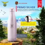 Eagle Primo Silver 1000 ml Stainless Steel Vacuum Flask — Hot & Cold Insulated - Image 2