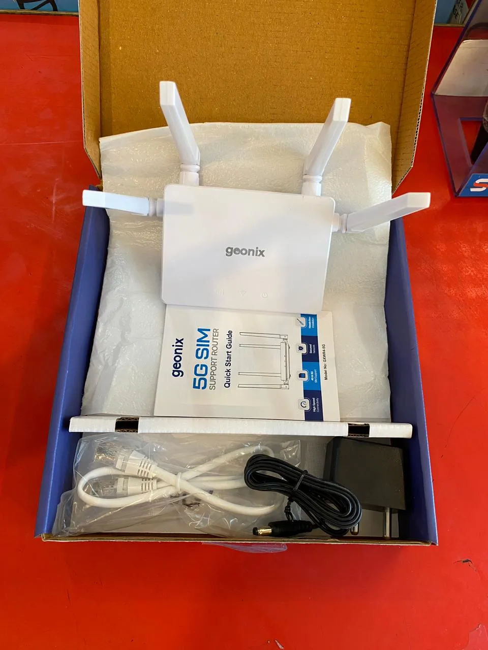 Geonix GXWR4-5G SIM Support Router | 4G/5G SIM Router with High