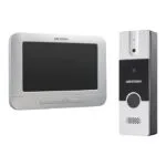 Hikvision DS-KIS204T Video Door Phone with 7-Inch Indoor Screen & Two-Way Communication