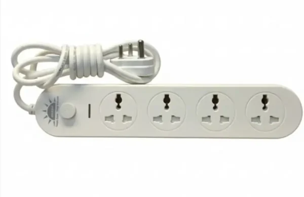 MITVA MEX154U 4-Socket Extension Board – 1.5 Meter Heavy-Duty Power Strip