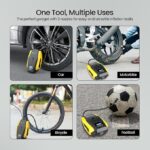 Portronics Vayu Lite 150 PSI Portable Tyre Inflator — 12V DC, LED Display & Auto Shut-Off - Image 4