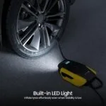Portronics Vayu Lite 150 PSI Portable Tyre Inflator — 12V DC, LED Display & Auto Shut-Off - Image 5