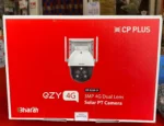 CP Plus DUO EZ-S33R-D Solar Wi-Fi Security Camera with Dual Lens & Night Vision