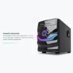 Zebronics BTRUCF 4.1 Channel Rainbow Bluetooth Multimedia Speaker with RGB Lights - Image 2