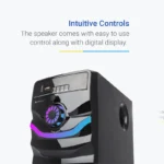 Zebronics BTRUCF 4.1 Channel Rainbow Bluetooth Multimedia Speaker with RGB Lights - Image 3