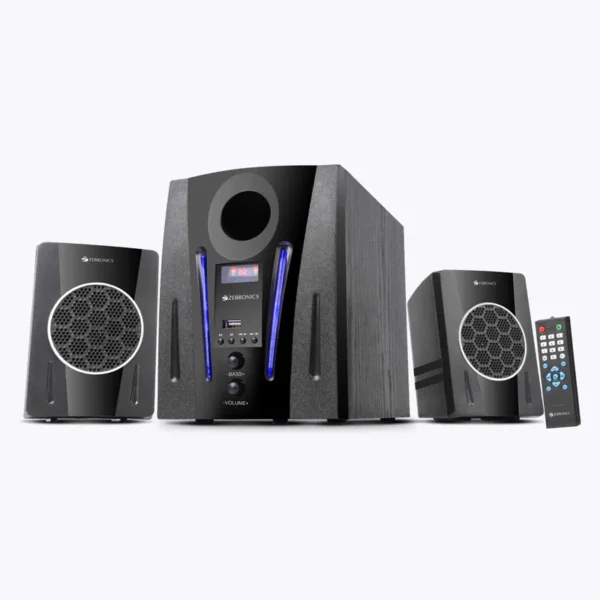 Zebronics BT2150RUF 2.1 Channel Bluetooth Multimedia Speaker with Remote (40W RMS)