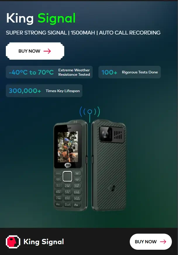 itel King Signal IT3010A mobile type-c