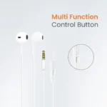 Just Corseca JC SyncTune (JST-318) Wired Earphones | Deep Bass, HD Mic, Tangle-Free Cable - Image 2