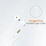 Just Corseca JC SyncTune (JST-318) Wired Earphones | Deep Bass, HD Mic, Tangle-Free Cable - Image 5