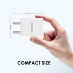 Oraimo 20W Type C Fast Charger Pd 3.0 Usb C Wall Adapter Compatible For Samsung Galaxy S22 S21/S21+/S21 Ultra/S20/S20+/S20 Fe/Note 20 Ultra/10, Google Pixel 6/5/4, White - Image 5