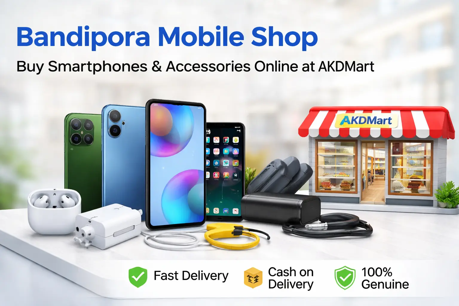 Bandipora Mobile Shop – Buy Smartphones & Accessories Online at AKDMart