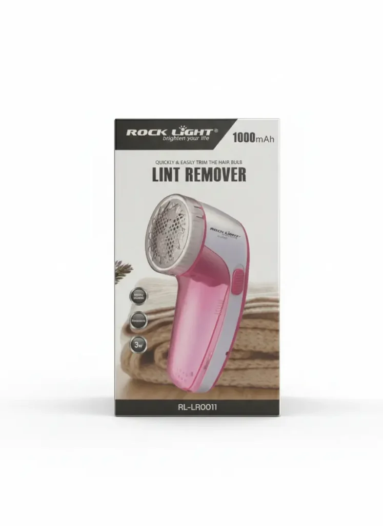 Rock Light Rechargeable Lint Remover (RL-LR001)