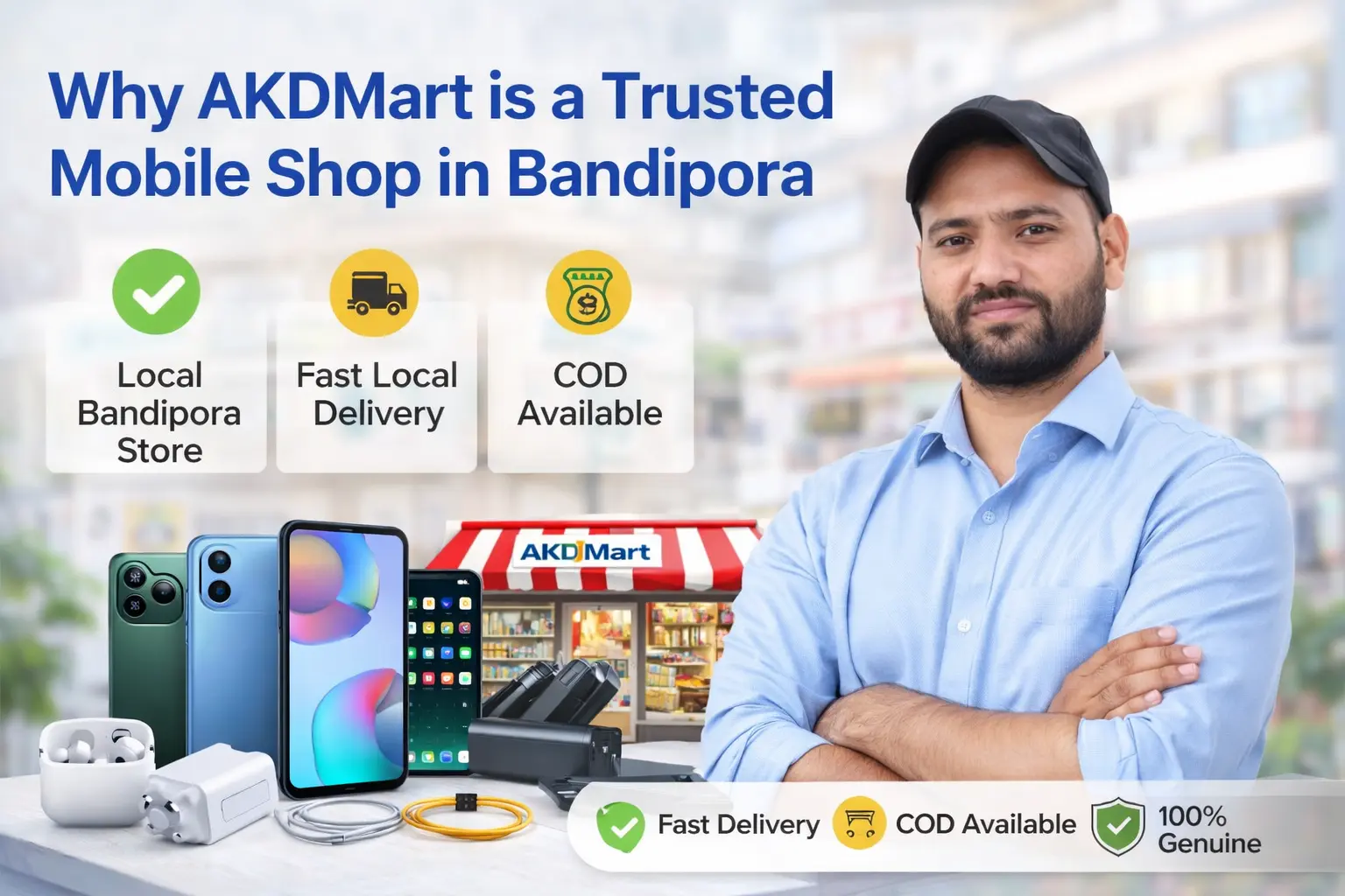 Why AKDMart is a Trusted Mobile Shop in Bandipora​