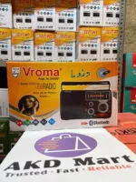 Vroma Portable USB Radio with Bluetooth β FM MW SW Band Radio - Image 4