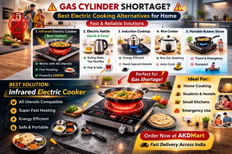 Best Alternatives to Gas Cylinder Cooking