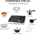 2400W Baltra Maxima BIC-164 Infrared Cooktop Electric Cooker –  Fast Electric Stove (No Gas Needed) - Image 5