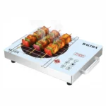Baltra-2400W-Infrared-Cooktop-Touch-Panel-Silver-BIC-167-Premium-Electric-SS-Cooker-with-Free-Grill-2-year-Manufacturer-Warranty