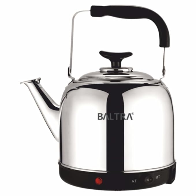 Baltra Electric Kettle 1500 W | Fast Boil, Water Boiler For Hot Drinks | Stainless Steel | 2 Years Warranty