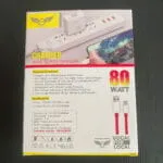 SV+ Wing 80W Fast Charger (7.3A Output) – Super Fast Charging | Cable Included