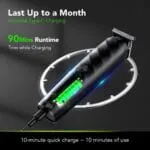 Oraimo Smart Trimmer OTR-210 | 4 Guide Combs | 365 Days Warranty - Image 4