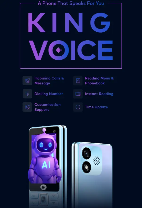 itel 4G Keypad Mobile SPEAKER