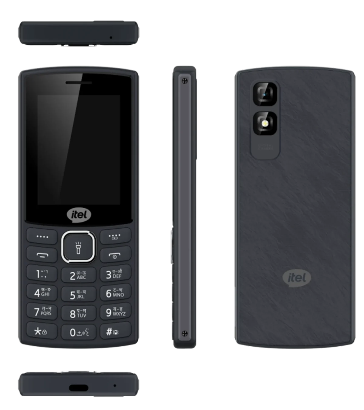 itel Aqua Keypad Mobile Phone | IPX7 Water Resistant | Type-C Charging | AI-ENC Noise Cancellation | Model it6133 | Free Shipping