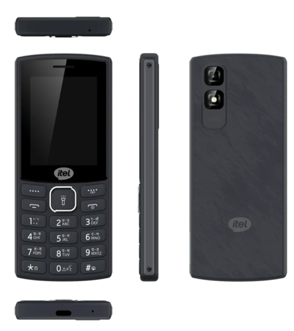 itel Aqua Keypad Mobile Phone | IPX7 Water Resistant | Type-C Charging | AI-ENC Noise Cancellation | Model it6133 | Free Shipping - Image 3