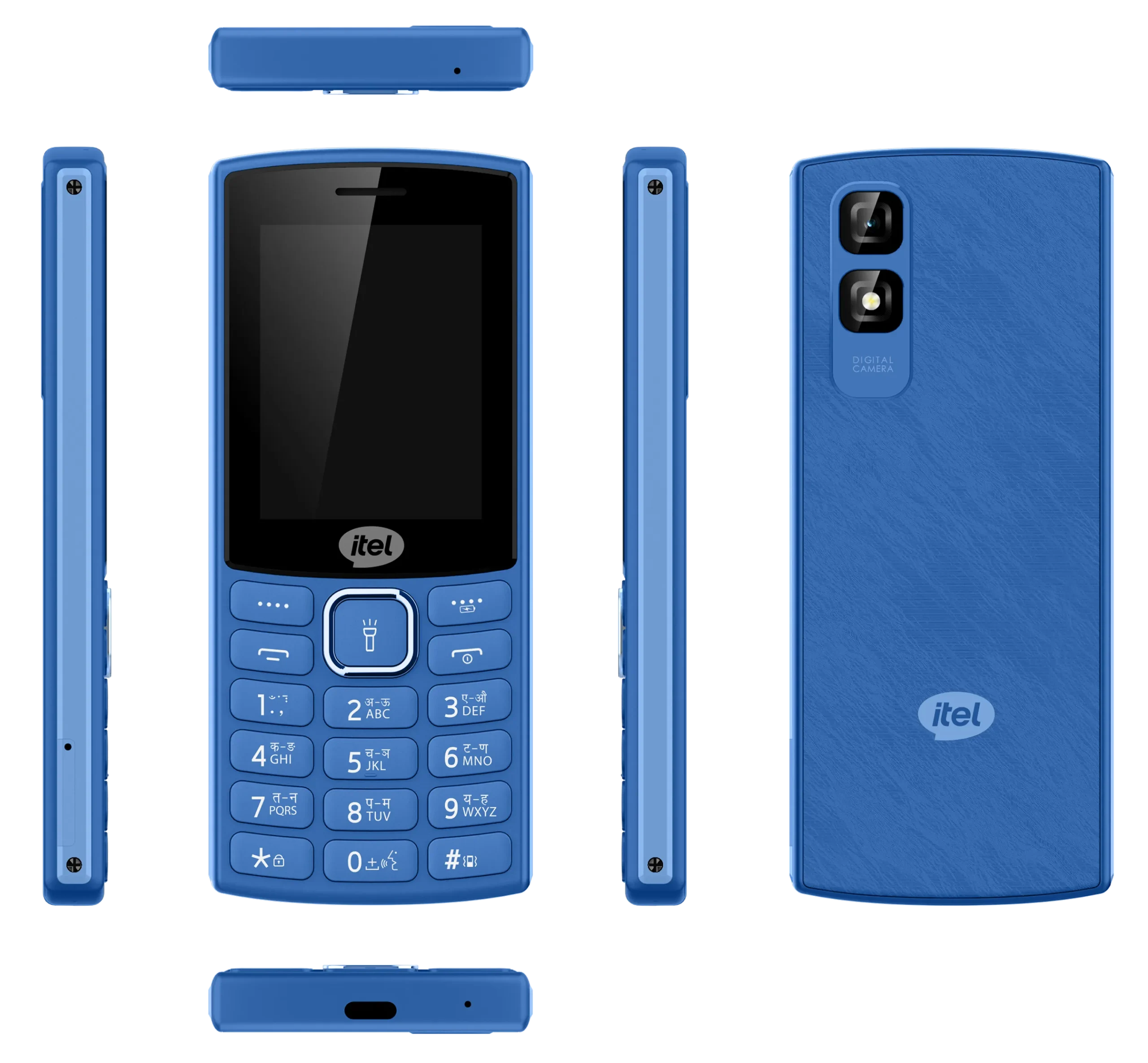 itel Aqua Keypad Mobile Phone | IPX7 Water Resistant | Type-C Charging | AI-ENC Noise Cancellation | Model it6133 | Free Shipping - Image 2